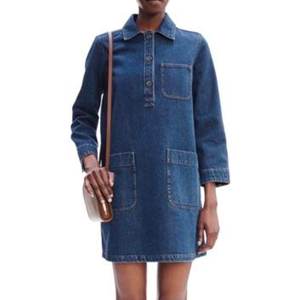 APC Aurelia denim dress size 34